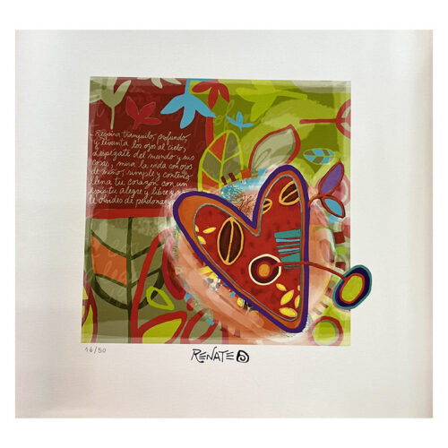 El corazón respira tranquilo